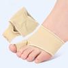 3 пары устройства для коррекции пальцев ног, дышащая ткань, эргономичный корректор пальцев ног, адаптивная посадка, рукав для коррекции косточки