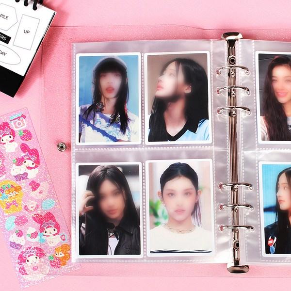 Theres A5 Transparent Binder 6-hole, 30 Sheets, 1 Pocket, 1 Piece