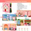 Toddlers Montessori Toy Busy Book 3D Baby Story Cloth Activities Felt Quite Book Board Preschool Learning Education Travel Toys