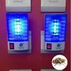 Efficient LED Socket Electric Mosquito Fly Bug Trap Night Lamp Killer Repellent EU/US Plug