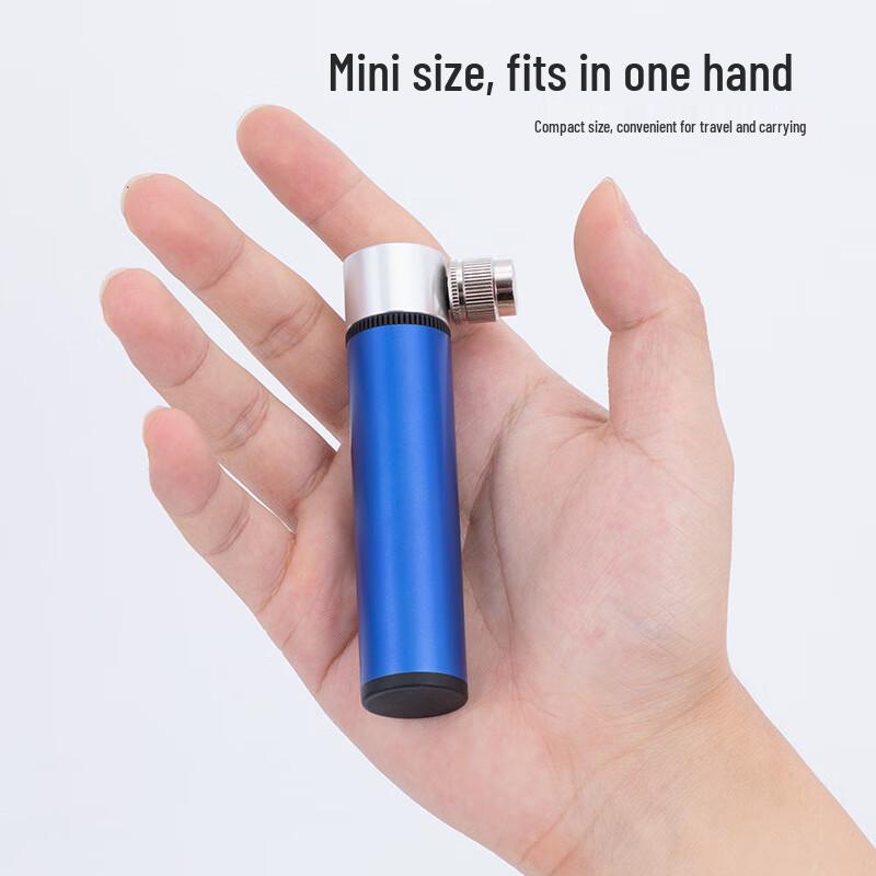 Набор миниатюрных велосипедных насосов Lischi с шлангом и иглой для мяча (2-Pack)