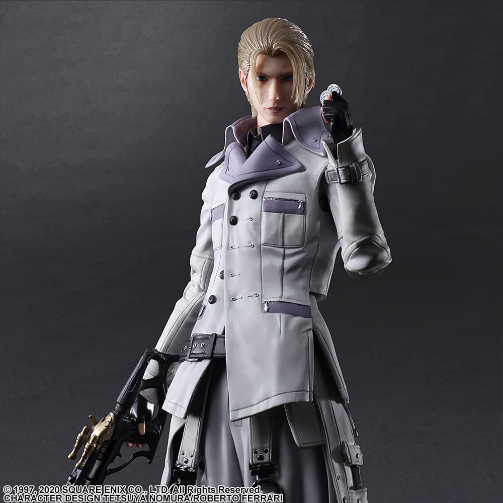 Final Fantasy VII Remake PLAY ARTS Kai Руфус Шинра ПВХ Раскрашенная Фигурка Действия