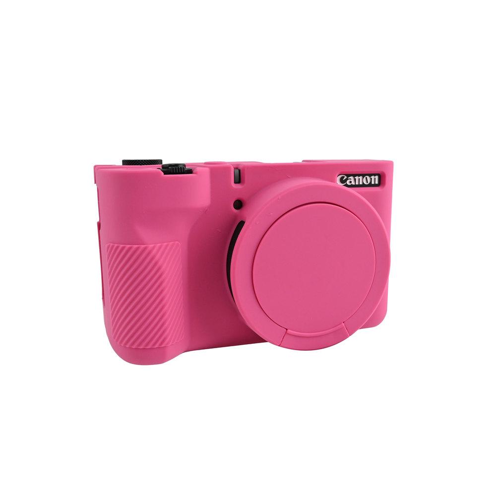 Мягкий силиконовый чехол для камеры V1 для Canon PowerShot V1, защитная резиновая накладка, с крышкой для объектива