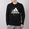 adidas Свитшот с круглым вырезом, мужской топ, черный EA2107