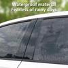 6PCS Car Pillar Posts Fit For Opel Insignia B / MkII (Z18) 2018 2019 2020 Glossy Black Door Trim Window Cover Decor Accessories