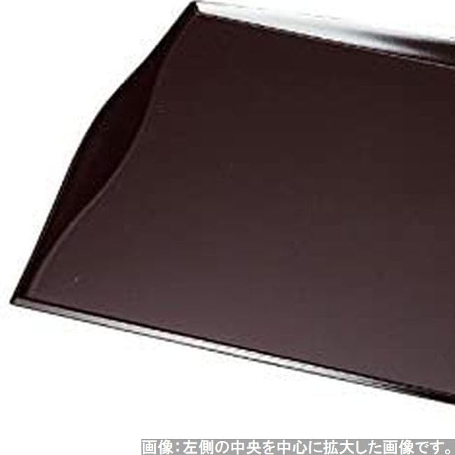 Made in Practical Wave Pattern with Shintame S x x J-Kitchens Placemat, Japan, Heat-Resistant Tray, Rim, (33cm 23.4cm 1.9cm)