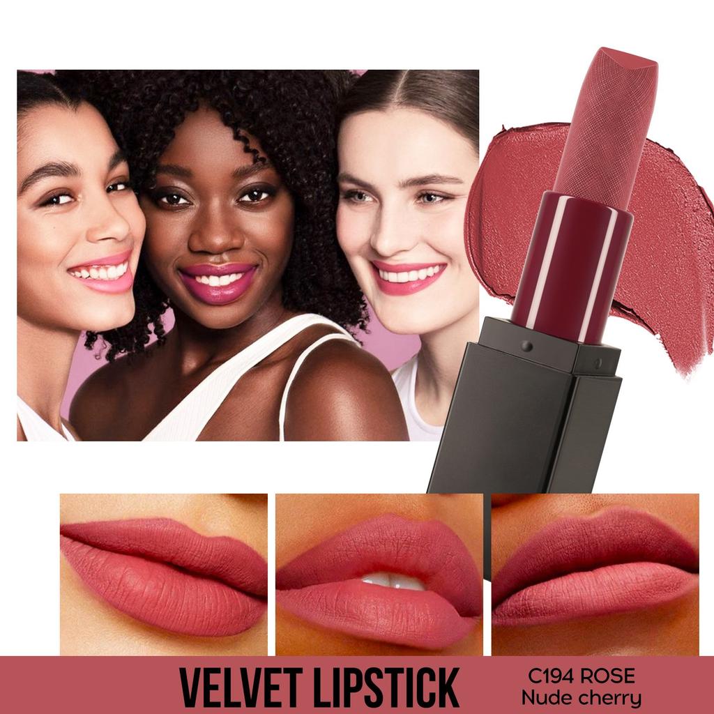 6-цветная помада European And American Velvet Natural Nude Lipstick
