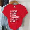 Mother Inspirational Quote Graphic T Shirts Gift for Mom Short Sleeve Tee Mom Life Tee Shirt Letter Print Mothers Day Tshirts