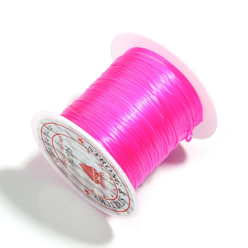 10M-40M/Roll Strong Elastic Crystal Beading Cord For Jewelry Making Stretch Thread String Bracelet Wires Cords Line Finding