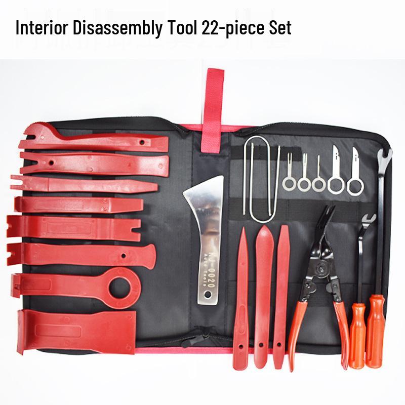 Набор инструментов для снятия обшивки и рычаг для салона автомобиля из нержавеющей стали