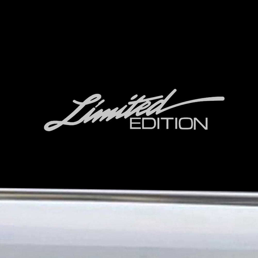 1 шт. Универсальные автомобильные наклейки ОГРАНИЧЕННОГО ТИРА, наклейки для декора окон автомобиля, эмблема кузова автомобиля, аксессуары для внешнего стайлинга автомобиля
