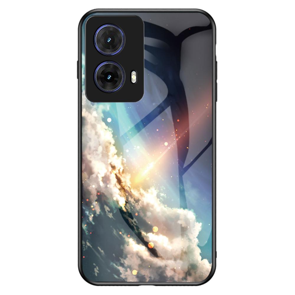Чехол для Motorola Moto G85 5G/S50 Neo 5G с рисунком «Звездное небо», чехол для телефона из закаленного стекла