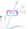 Stylus Pen for iPad 9th and 10th Gen - 2X Fast Charging Active Stylus Compatible White