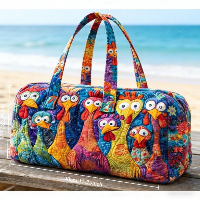 2026 Multi-functional 3D Printed Sports Travel Handbag