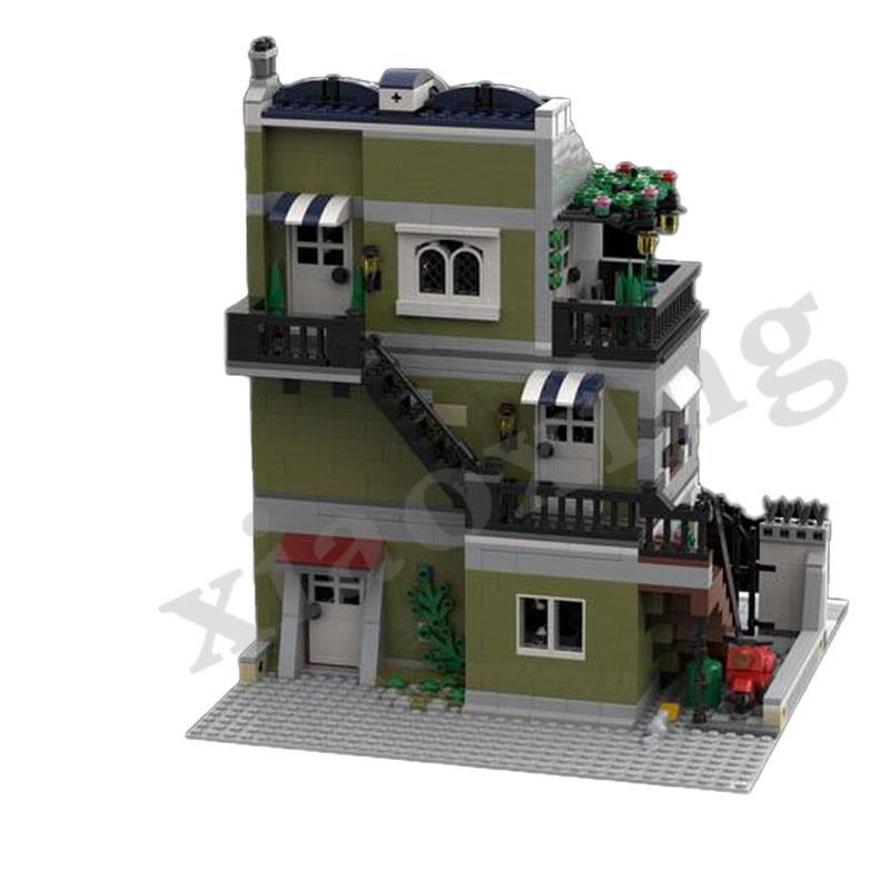 Paris Restaurant Adult Wine Tasting Building Block Series Suitable Toys for Kids Christmas Gifts