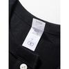 American-Style 300g Heavyweight Short-Sleeve T-Shirt for Men, Summer Casual Solid Color Versatile Top, Stylish Henley Collar Pure Cotton Half-Sleeve