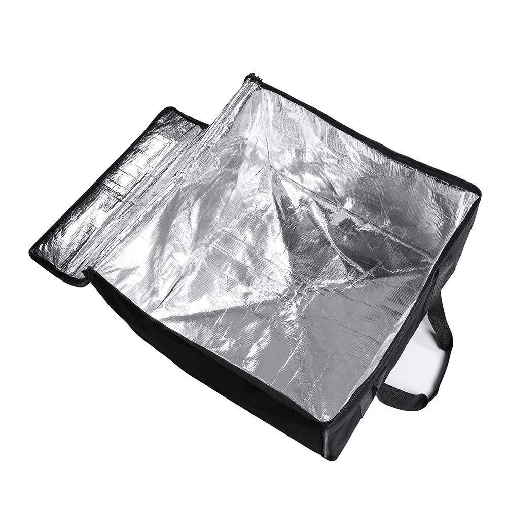 Эко Сумка для покупок, хранения, ланча, большая, подходит только для доставки [cherrboll], Сумка, Сумка, Изолированная, Термо, Сумка, Сумка, Вместимость, Водонепроницаемая, Складная, 18-дюймовая