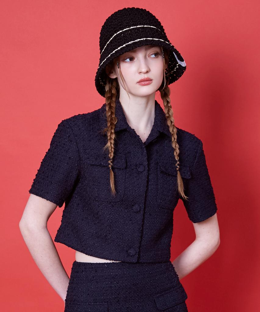 Минималистичная черная панама Seullipiseullib Line