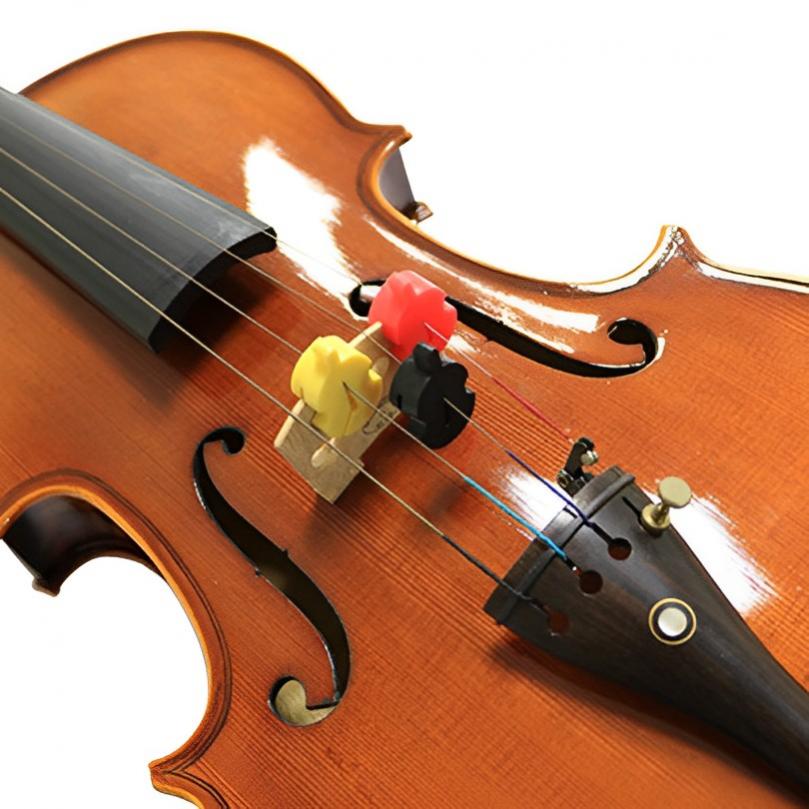 Soft Rubber Violin Mute, Stringed Instrument Silencer Muffler
