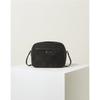 Daks Black Big Check Jacquard Crossbody Bag