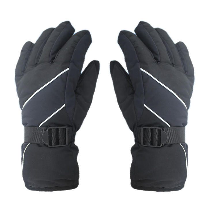Мужские и женские лыжные перчатки, зимние теплые, ветрозащитные, водонепроницаемые, флисовые, с сенсорным экраном, нескользящие, для сноуборда, снегохода, велосипедные лыжные перчатки