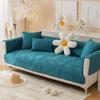 Velvet Thick Sofa Covers Non-Slip Couch Cover For Living Room Chaise Lounge Sofa Mat Cover Nordic Universal Corner Sofa Towel