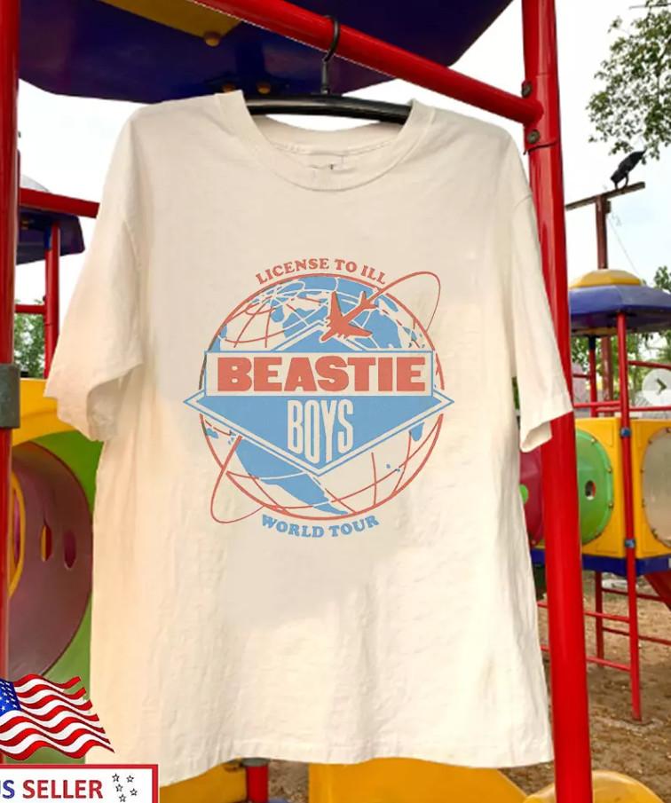 Футболка Beastie Boys Licensed To Ill World Tour размер S-4XL