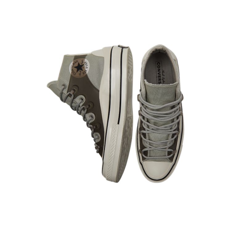 Converse Кроссовки унисекс Chuck 70 Utility High Slate Sage Light Bone Серый Черный A02130C