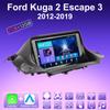 2 DIN Android Carplay автомобильное радио для Ford Kuga 2 Escape 3 2012-2019 мультимедийный проигрыватель головное устройство стерео GPS навигация BT WIFI 2+32 ГБ