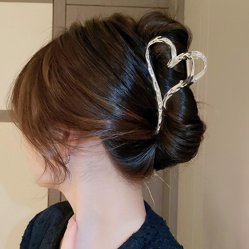 Корейская модная заколка для волос: Элегантный зажим «Акула» для женщин