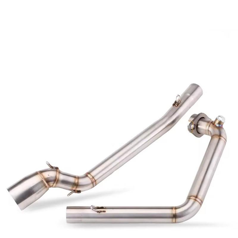 For Suzuki GSX-R 150 125 GSXR 2017-2021 GSXS 150 125 GSX-S Escape Motorcycle Exhaust Header Link Pipe Slip-On Mid Muffler Pipe