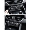 For Alfa Romeo Giulia Stelvio 2017-2019 Car Center AC Air Conditioning Adjustment Frame Trim Cover Accessories,Carbon