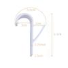 2/4/6 Pcs Hangers for Heated Towel Multi-Purpose Radiator Hooks Coat Clothes Hanger Scarf Rack Bath Hook