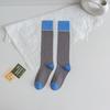 British Style Plaid Women Stockings Long Socks Japanese Style High School Students Thigh High Socks Girls Kawaii Cute Knee Socks