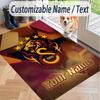 Custom Text Printed Rug Galatasaray FC Non Slip Floor Carpet For Home Room Decor