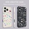 Магнитный Чехол Для Magsafe Для iPhone 17 Pro Max Цветной Морской Узор Мягкий Силикон Задняя Крышка Телефона Для iPhone 16 15 14 13 Pro Max 16e 17e