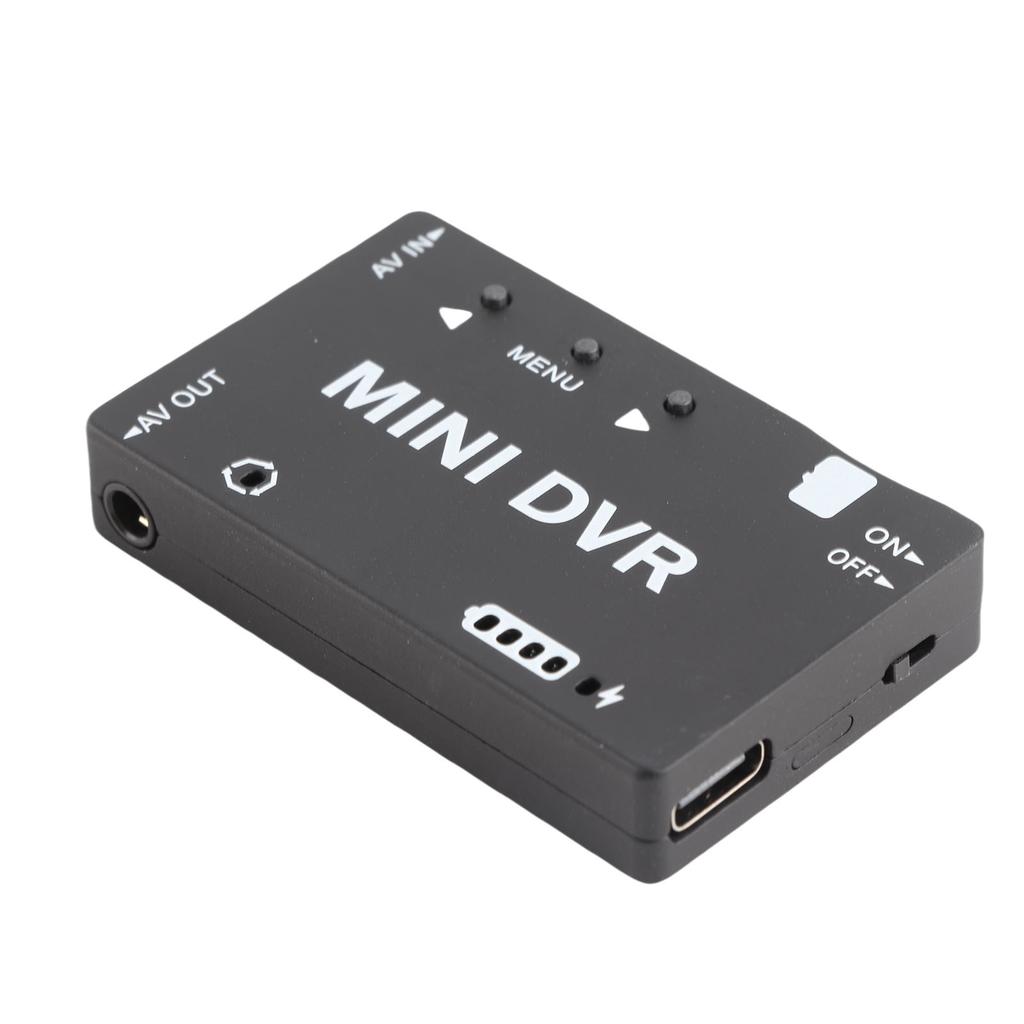Мини-модуль FPV DVR, NTSC PAL, переключаемый встроенный аккумулятор, видео-аудио, FPV-рекордер для моделей RC