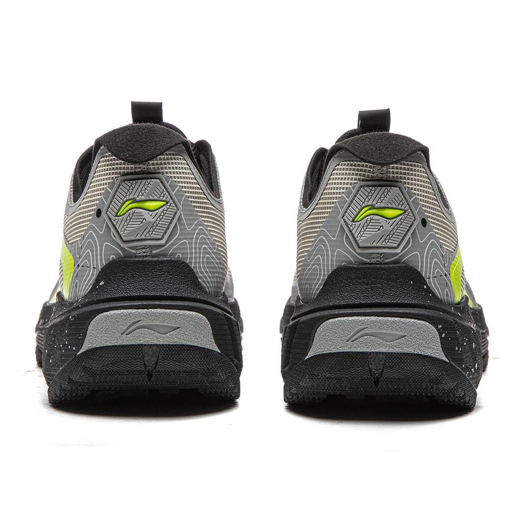 Li Ning Zhu Ye V2 Спортивная обувь с вышитым логотипом бренда Низкие повседневные кроссовки для бега Мужские кроссовки ARSW123-2