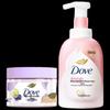 Набор гелей для душа Dove скраб «Лайм и Ягоды» и «Цветение Вишни»