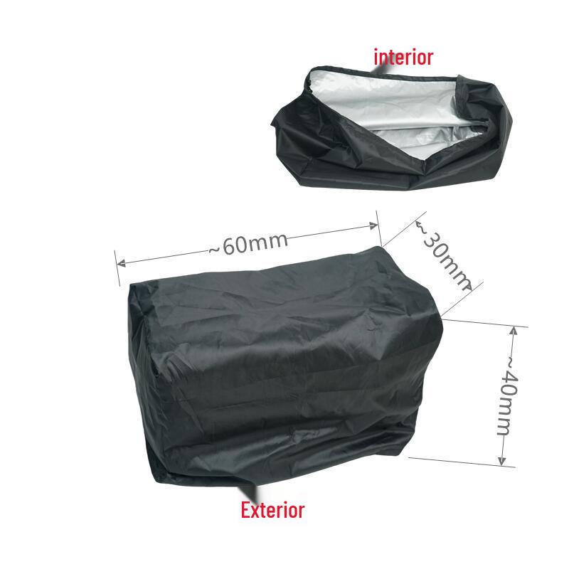 Compact Fabric Folding Bike Storage Box for 14-16 Inch Bikes, Fits Brompton