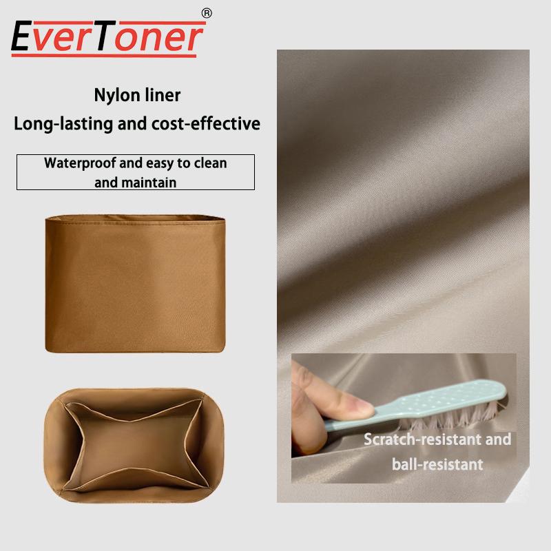 EverToner Нейлоновый Ультралегкий Органайзер-Вкладыш для Сумки Подходит для BV Cassette Bucket Bag Дорожный Органайзер для Макияжа Защита Формы