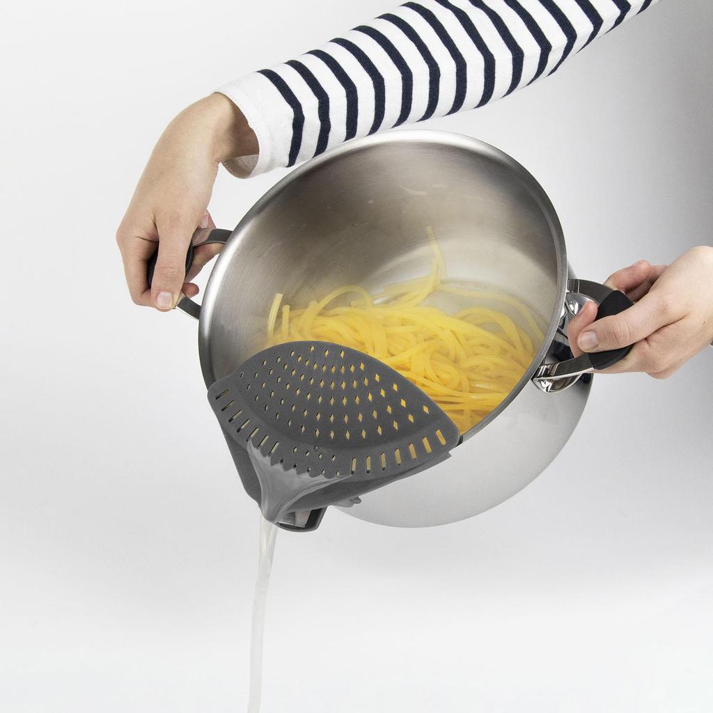 Colander Pot Cover Gray