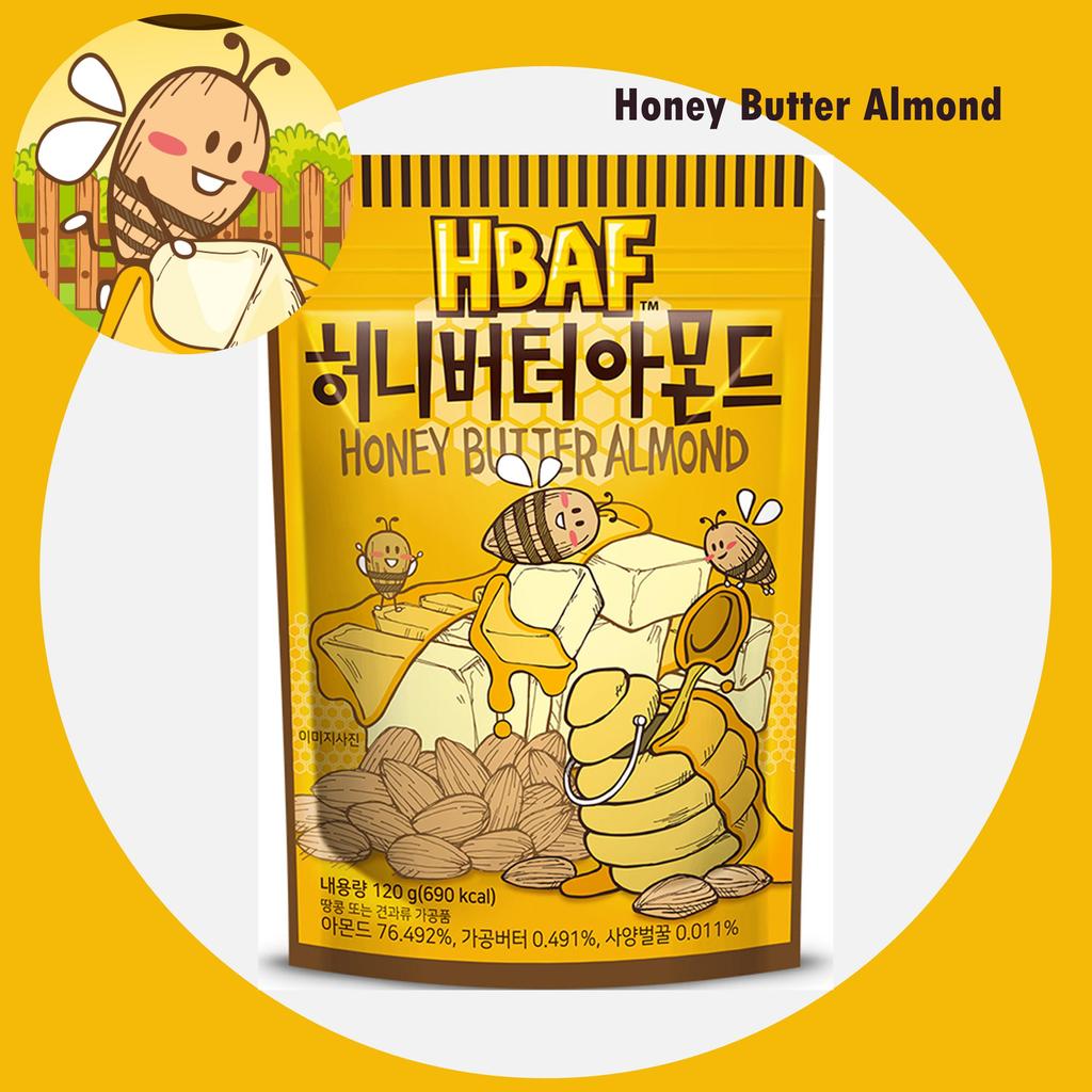 HBAF Миндаль 120г/100г/500г