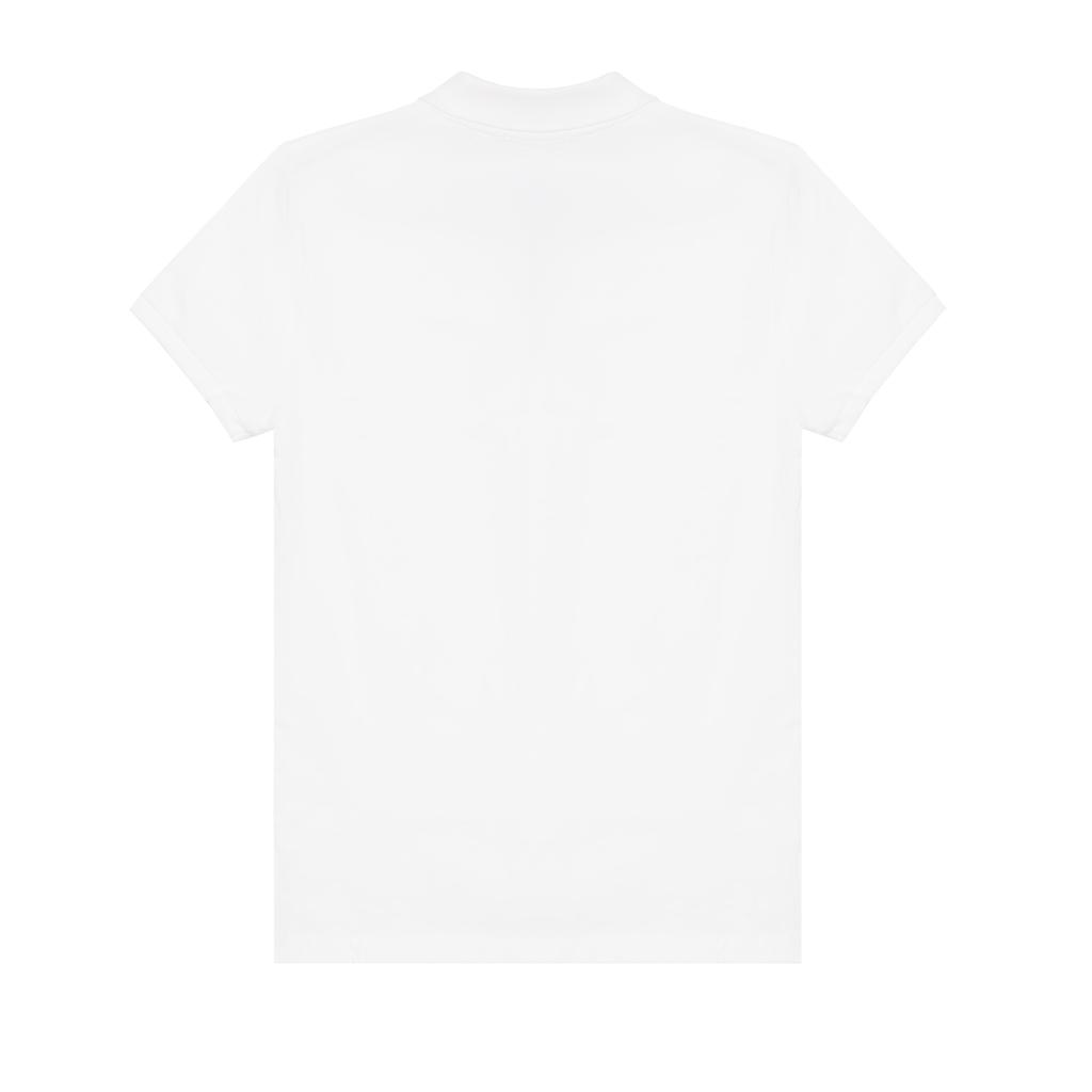 Polo Ralph Lauren FW23 Футболка-поло с принтом логотипа Женская белая 211506471-002