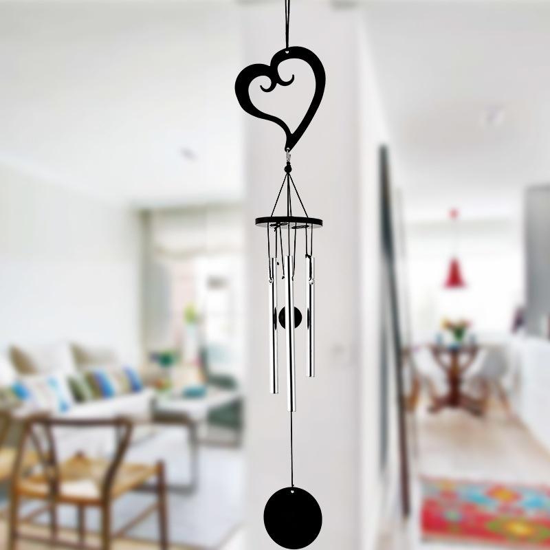 New Metal Multi - Tube Wind Chime Home Decoration Ornaments Wedding Birthday Hanging Pendant Gift