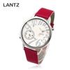 [LANZZ] LANZZ Женские часы с кожаным ремешком Розовые LA-985PK