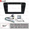 Рамка для автомагнитолы 10 дюймов для Skoda Octavia 3 A7 5E 2012- Панель магнитолы Жгут проводов Адаптер питания Декодер Canbus