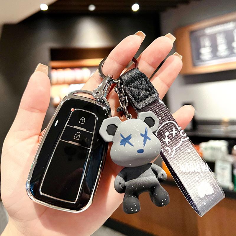 Чехол для дистанционного ключа автомобиля из ТПУ, защитный чехол для Toyota Corolla Prius Camry CHR C-HR RAV4 Altis Land Cruiser Prado Avalon