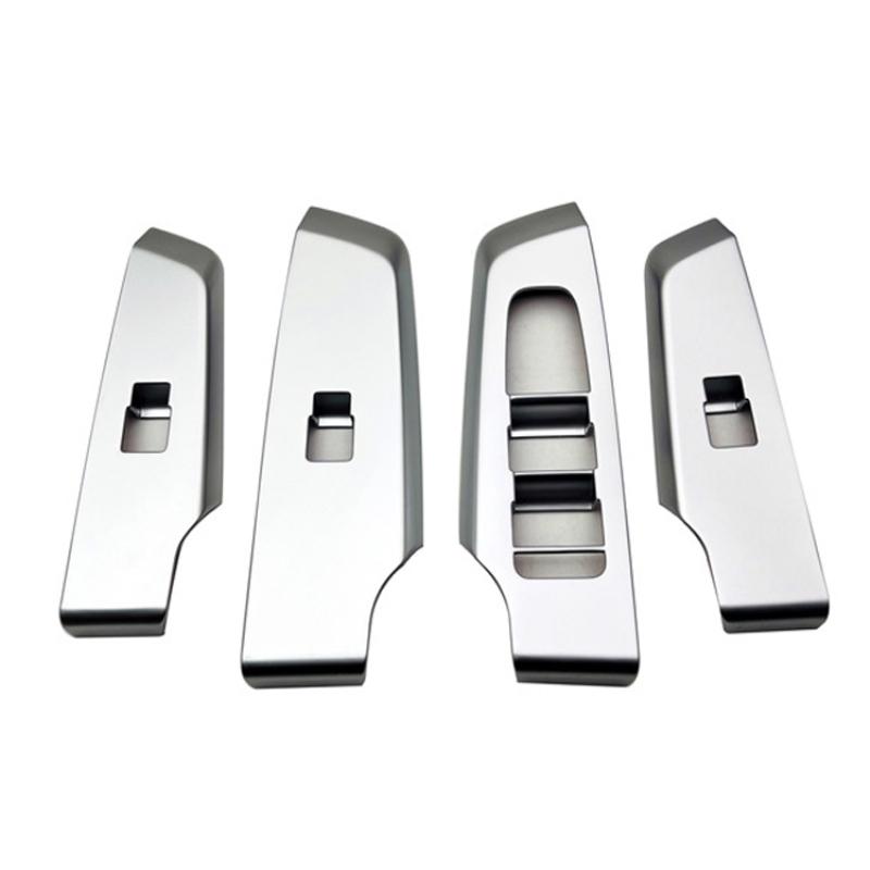 RHD для Mitsubishi Outlander 2022 2023 ABS черный автомобильное оконное стекло кнопка подъема переключатель крышка накладка дверной подлокотник панель