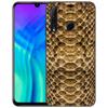 Модный чехол для телефона из змеиной кожи для Huawei Honor 7A 8A 9X 20 Pro 8 10X Lite 9A 8C 9C 20E 7S 8S 20S 8X 10i 20i 30i мягкий черный чехол